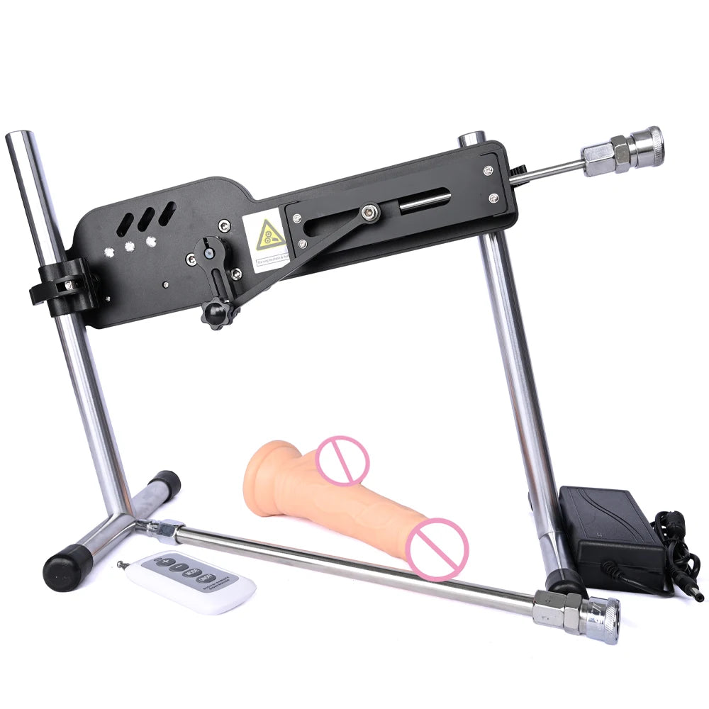 ROUGH BEAST Sex Machine for Women Wireless Mute Masturbation Machine with Dildo Vac-U-Lock Attachment 70W Power Sex Toys Man