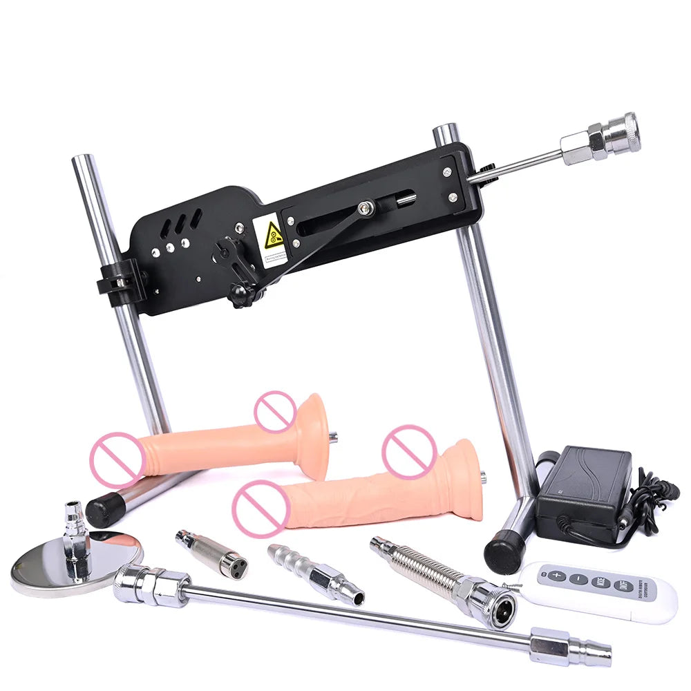 ROUGH BEAST Sex Machine for Women Wireless Mute Masturbation Machine with Dildo Vac-U-Lock Attachment 70W Power Sex Toys Man
