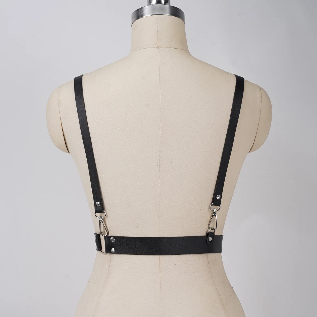 Women Fashion Leather Waist Belt Shaping Waistband Body Harness Belt Leathersuspenders for Women Gothic Clothing Accessorie