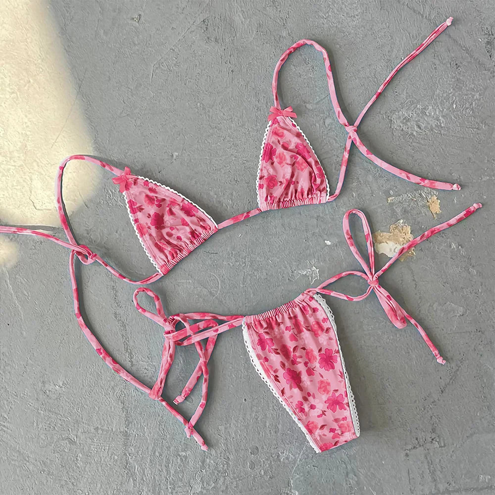 Brazilian Bikini Set Thong