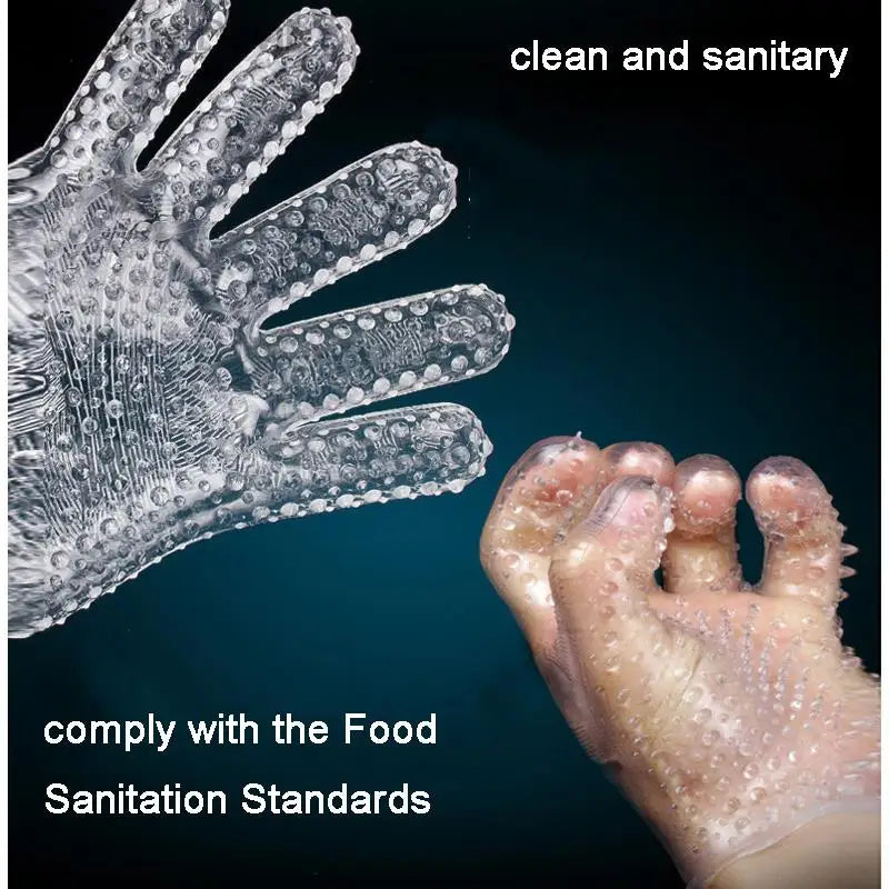 Soft Gloves Masturbation Spike Spots Gloves for Unisex Finger Sex Toys for Couples Male Masturbator EroticToy Sex Tool for You