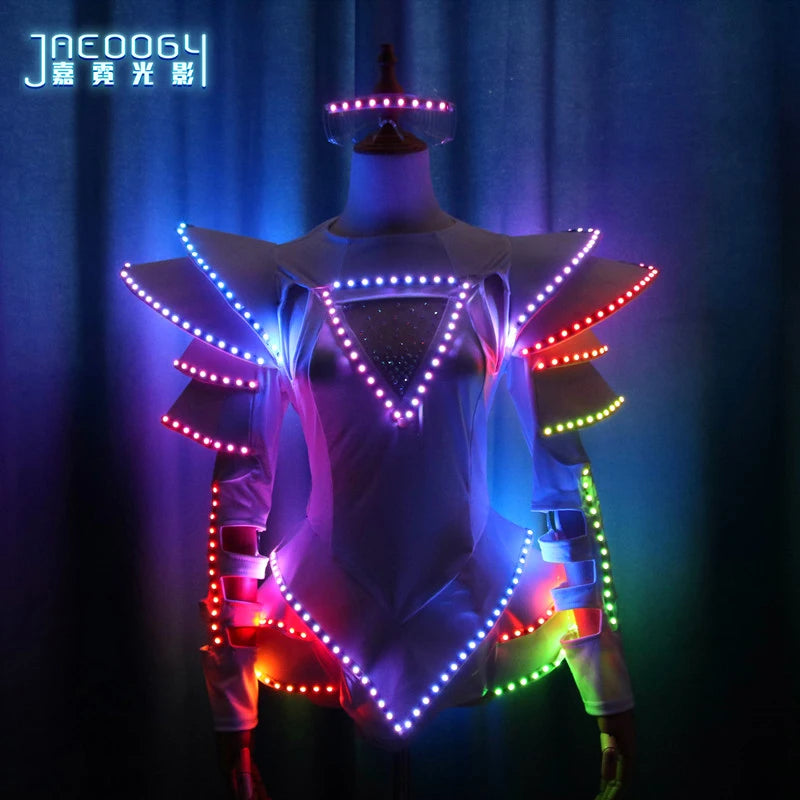 Sexy Ballet Dress for Women, Customized LED Apparel, Night Party, DJ Stage Props, Stage Show Bar Apparel