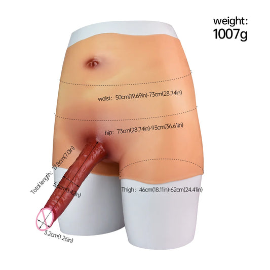 VOID SKIN – Wearable Dildo Plug Pants-STRETCHABLE