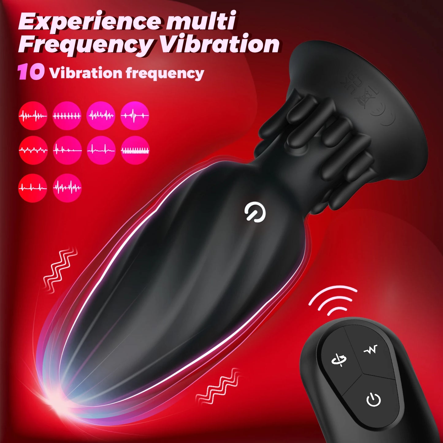 360 Remote Control Rotating Plugue Anal Vibrador Dildo Silicone Prostate Massager Anal Butt Plug Dilator Sex Toys For Women Men