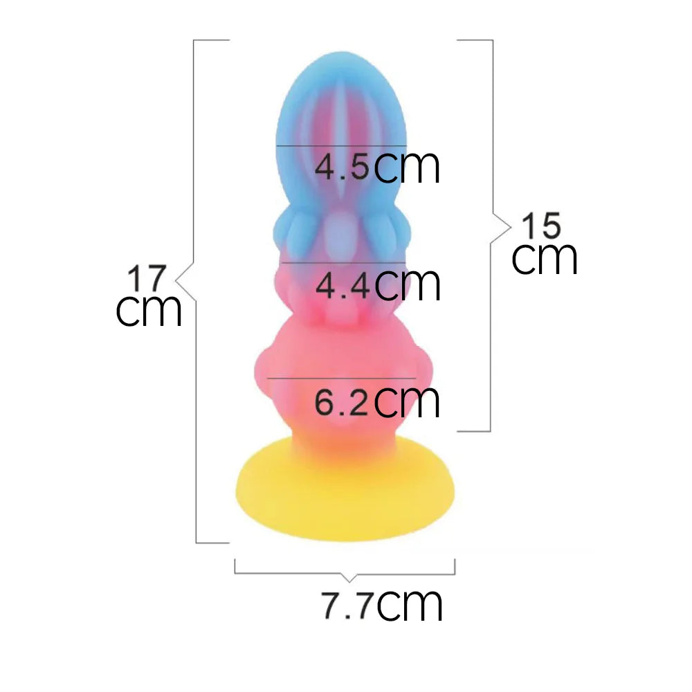 ASHBURN  Dark Glowing dildo