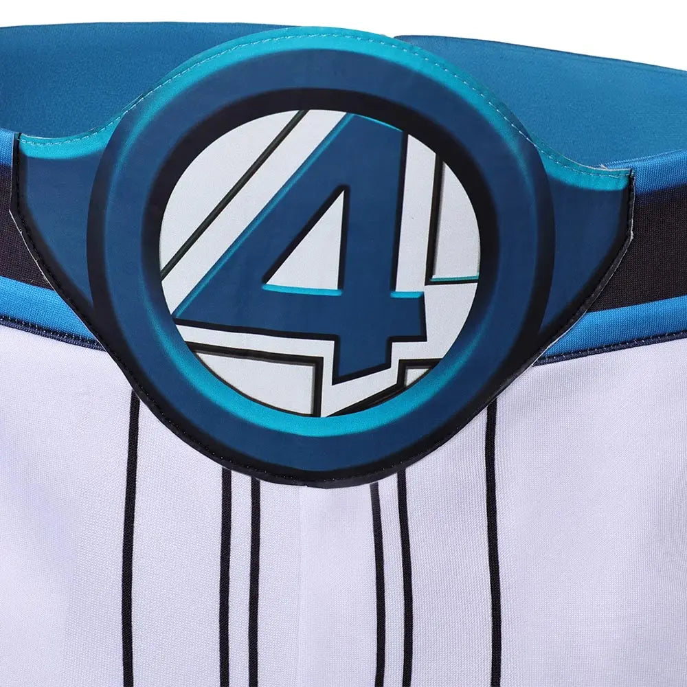 Susan Storm The Thing Cosplay Beach Blue White Suits Shorts Pants Movie Rivals Roleplay Bikini Costume Outfits Halloween Clothes