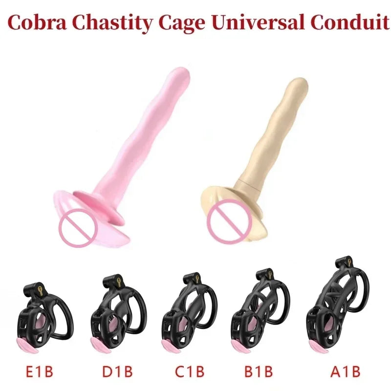 Chastity Cage Universal Silicone Urethral Plug Accessories Penis Cage Bird Lock Soft Horse Eye Sounding Rod Tube Sex Toys 18+