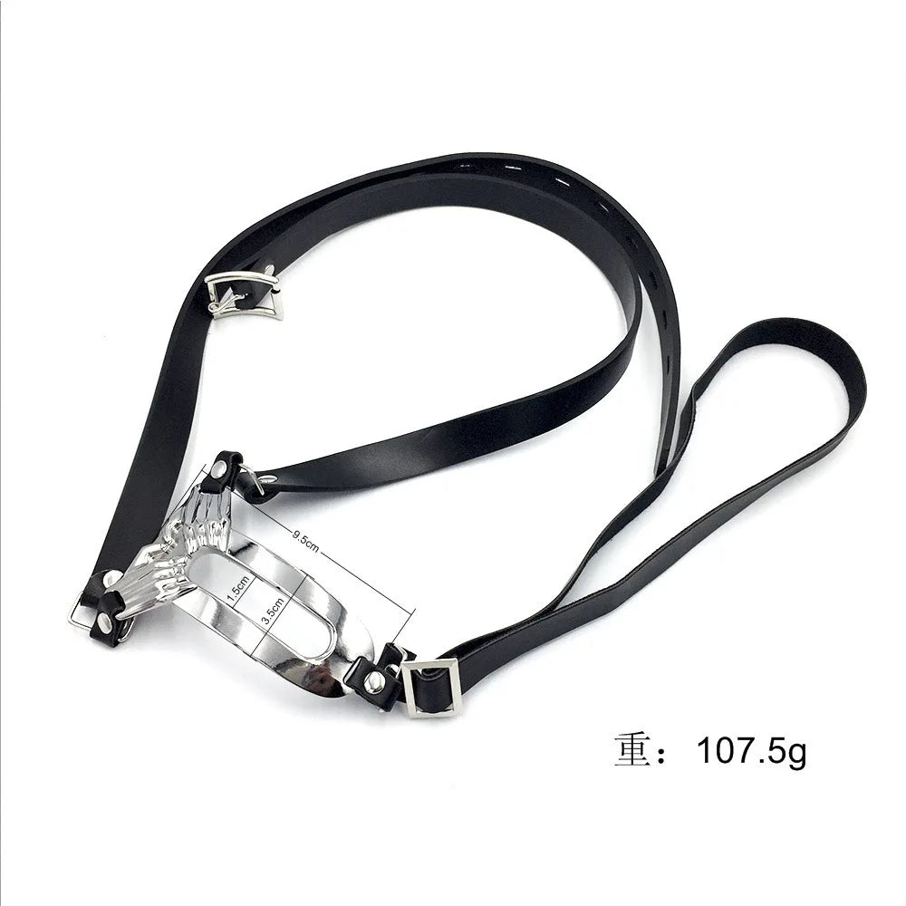 Invisible Adjustable Female Leather Chastity Belt Chastity Lock Anti-masturbation Anti-cheating Fit Waist60-90cm BDSM Couple Sex