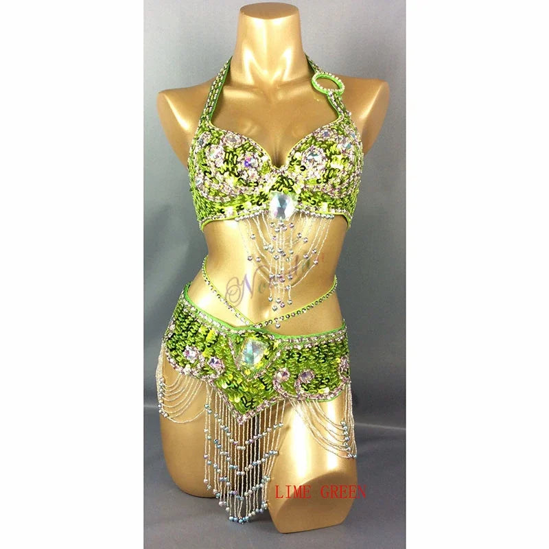 Crystal Beads Tassel Fringe Sequin set