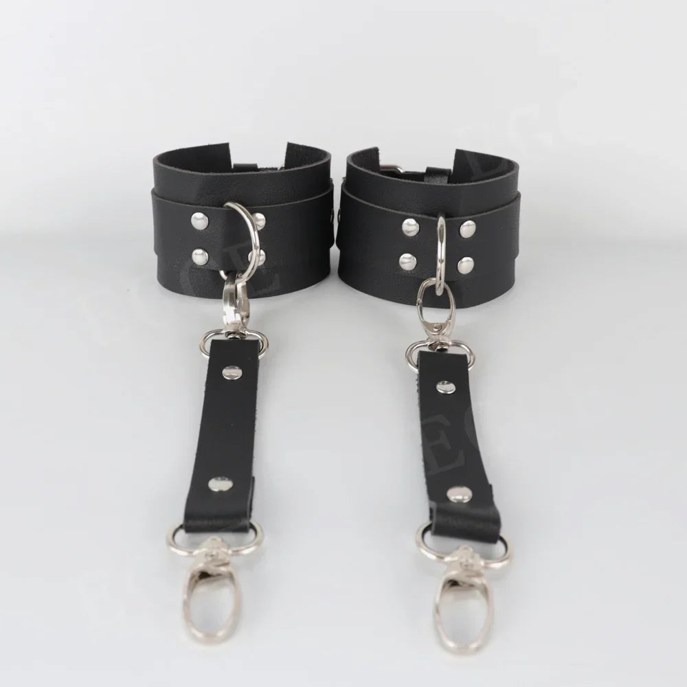 Woman Sexy Harness Garters Pink Thigh Sword Belt PU Leather Body Bondage Bdsm Gothic Leg Strap Rave Festival Clothes Accessories