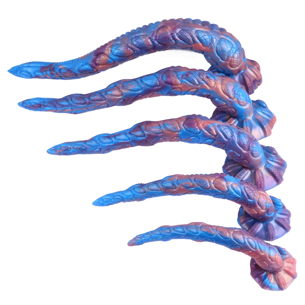 ASHBURN Super Long Monster Tentacle Anal Dildo Soft Silicone Tentacle Butt Plug Fantasy Dildo Penis Toy Women Men S,M,L,XL,XXL