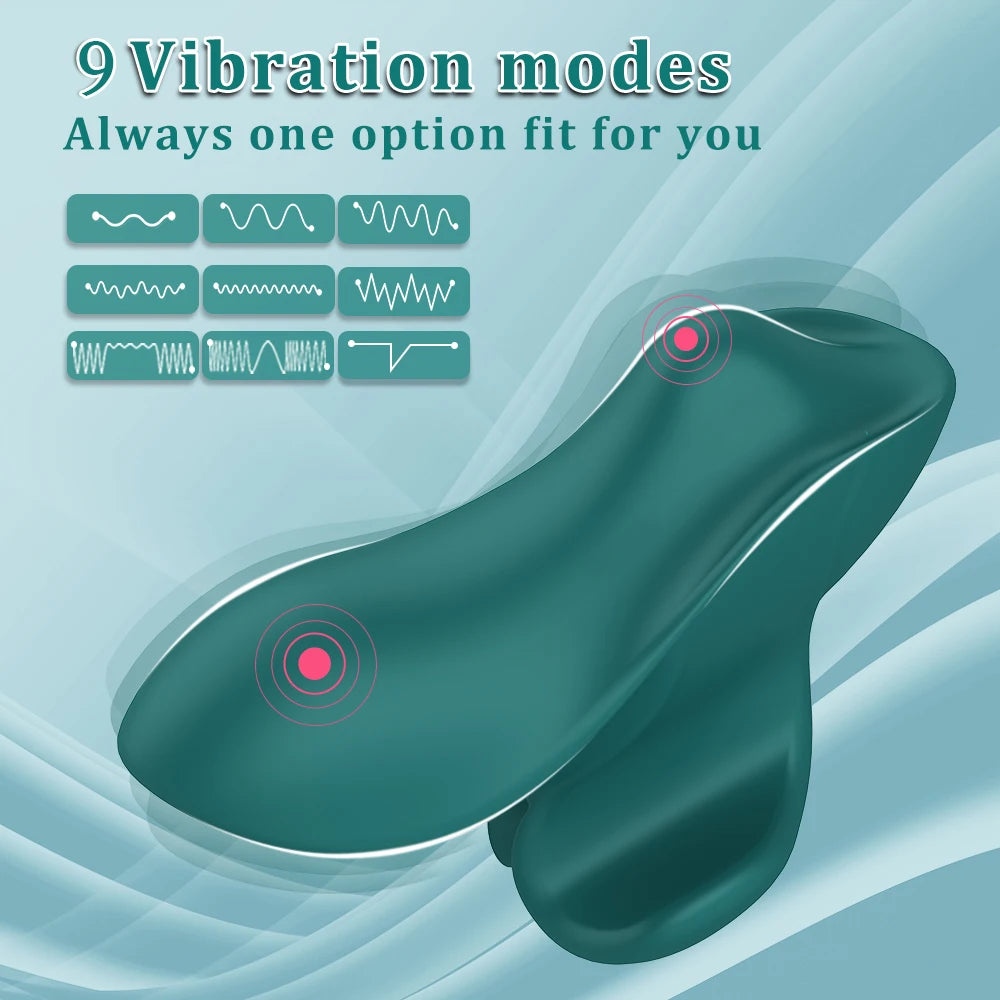 ASHBURNS Vibrating Magic Wand over Fingers