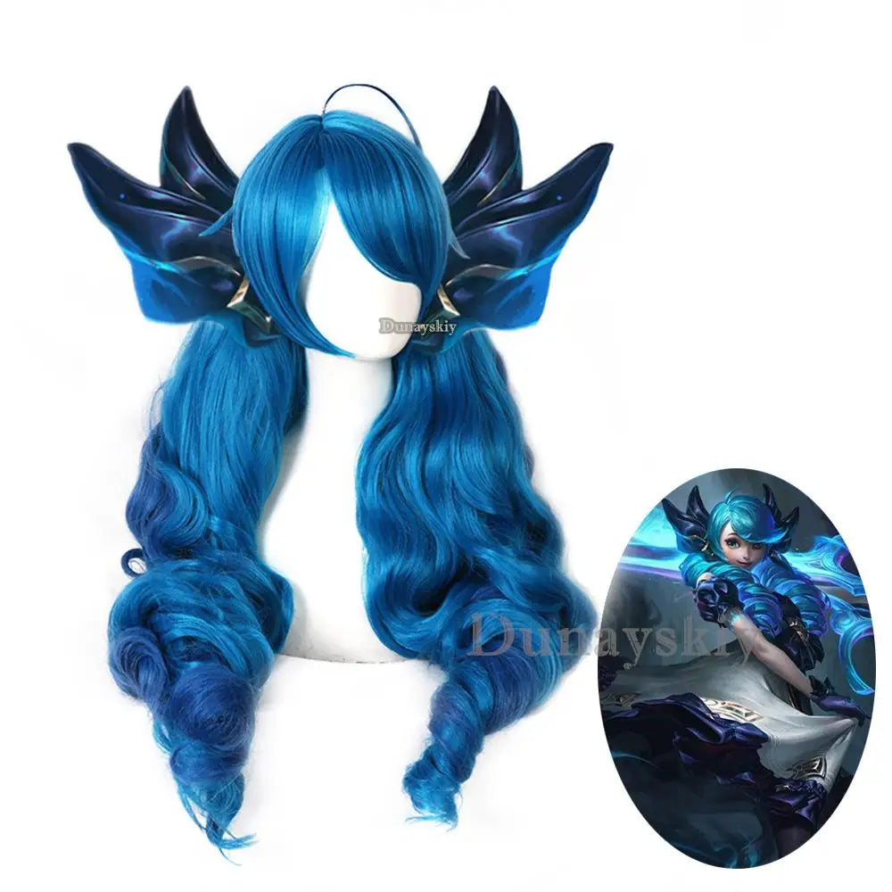 Game LOL Gwen Cosplay Costume Game Cos LOL Cosplay New Hero Gwen Gothic Dress Lolita Costume And Cosplay Wig Role Play Sets