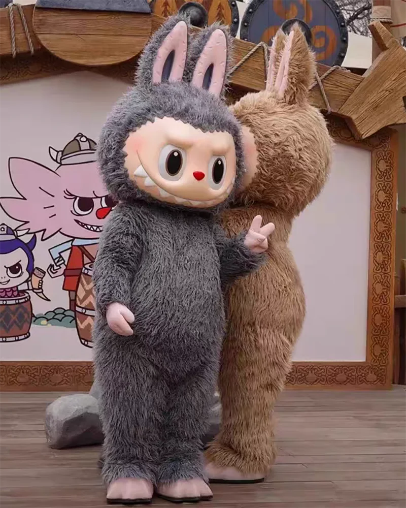 Cosplay Mascot Costume Plush Cartoon Doll Headgear Holiday Party Performance Carnival Professional Customized Adult Size