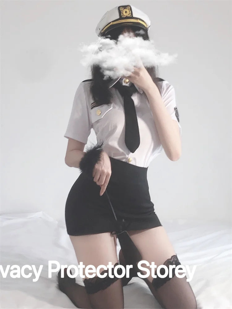 Cosplay Sexy Shoolgirl Nightdress Erotic Lingerie Porno Sexy Women's Underwear Student Sexy  Outfit Babydoll Role Play Costume