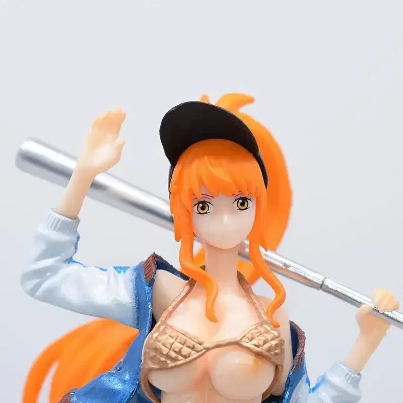 20cm One Piece Boa Hancock Nico Robin Nami Anime Figure Beautiful Girl Manga Statue Action Figurine Collectible Model Toys