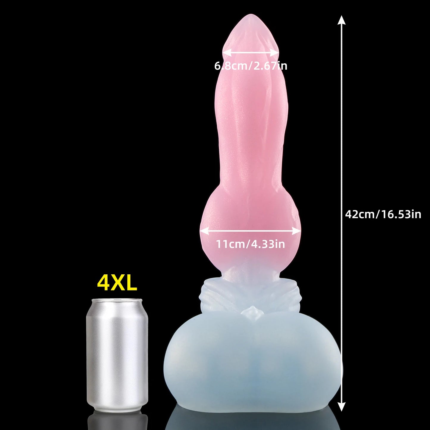 Greamen Giant BEAST Silicone Dildo S-4XL