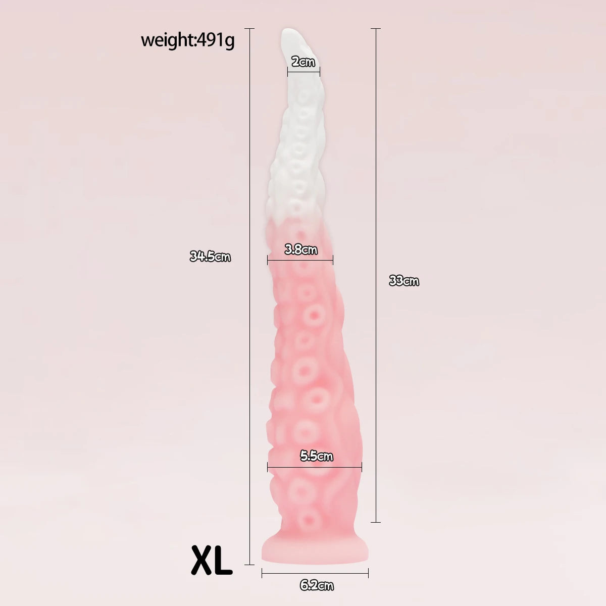Alien Octopus Tentacle Anal Plug G-spot Clit Stimulation Prostate Orgasm Adult Sex Toy Unique Pleasure Available in Four Sizes