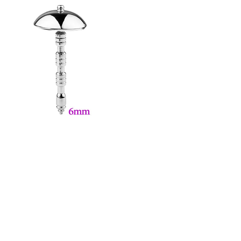 Metal Cock Ring Men Set Urethra Shock Stimulator Medical Fetishism 6/8mm Penis Plug Electric Bdsm Cbt Electro Shock Therapy