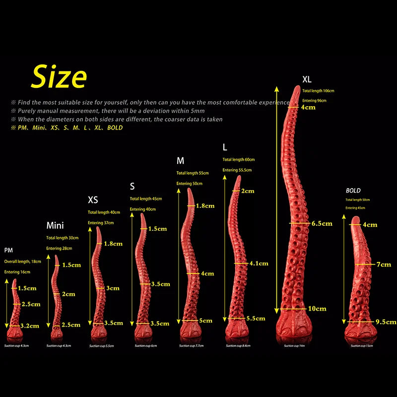 Tentacle Dildo Color Silicone Toys Realistic Octopus Fake Penis Adult Fantasy Dildo Holder Masturbation Sex Toys