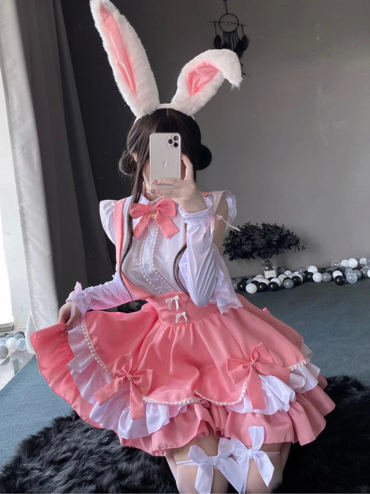 Sexy Lingerie School Student Uniform Role Play Costume Women Cute Mini Skirt Tight Blouse Set Porn College Girl Cosplay Anime