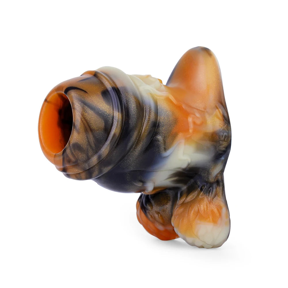 ASHBURN Fantasy Silicone Hollow Anal Plug Dilator Expansion Multi color Voyeur Knot Anal Speculum Sex Toys For Women Men