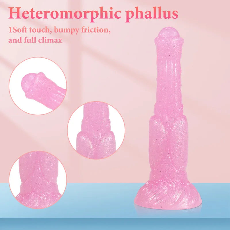 Pink STALLION Semi-transparent Realistic RELIC