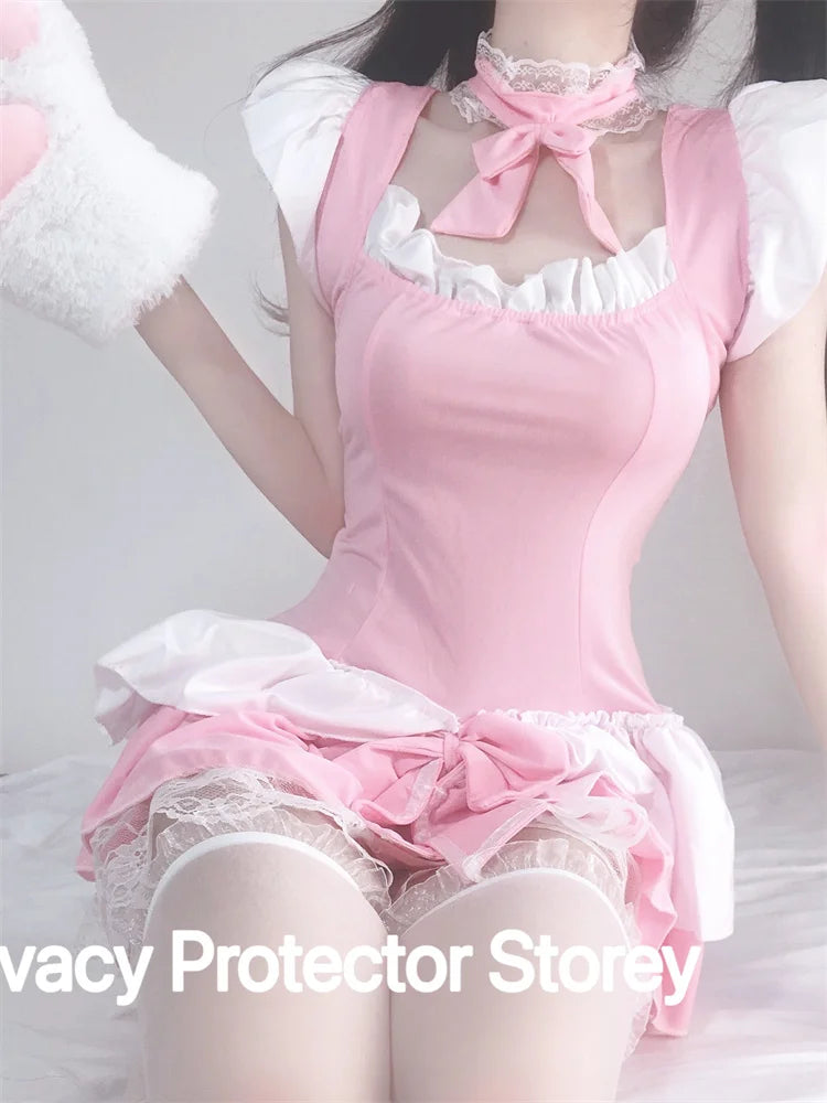 Cosplay Sexy Shoolgirl Nightdress Erotic Lingerie Porno Sexy Women's Underwear Student Sexy  Outfit Babydoll Role Play Costume