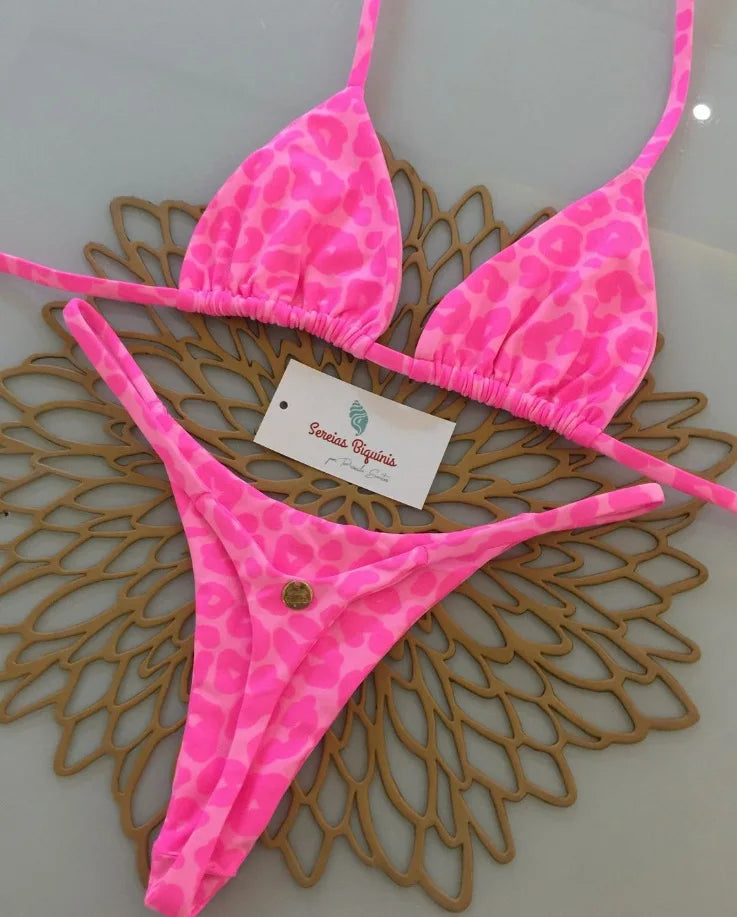 Two-pieces Thong Bathing Suit Biquinis