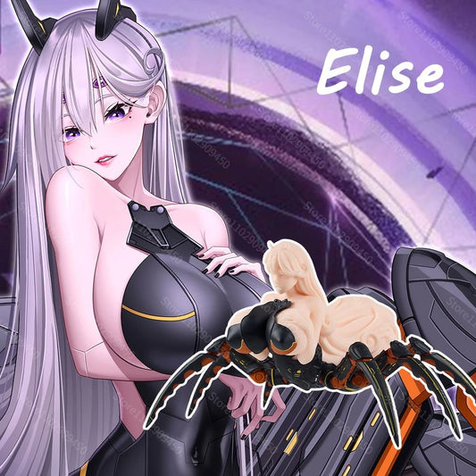 Elise Spider Anime Sex Pocket Pussy Silicone Hentai Doll Vaginas for Men Masturbardor Masculino Cu Sexy Toys for Men Sexshop