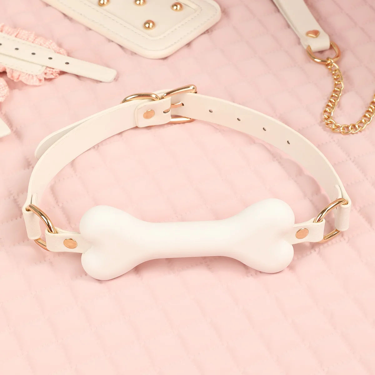 SM Fetish BDSM Bondage Erotic Toy Restraint Set Sex Toys For Women Handcuffs Collar Gag Eye Mask Hand Slap Couples Sex Tools
