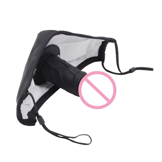 Face Mask with Detachable Dildo Gag Strap On Face Dildo Mouth Penis Deep Throat Adjustable BDSM Adult Sex Toy For Women Couples