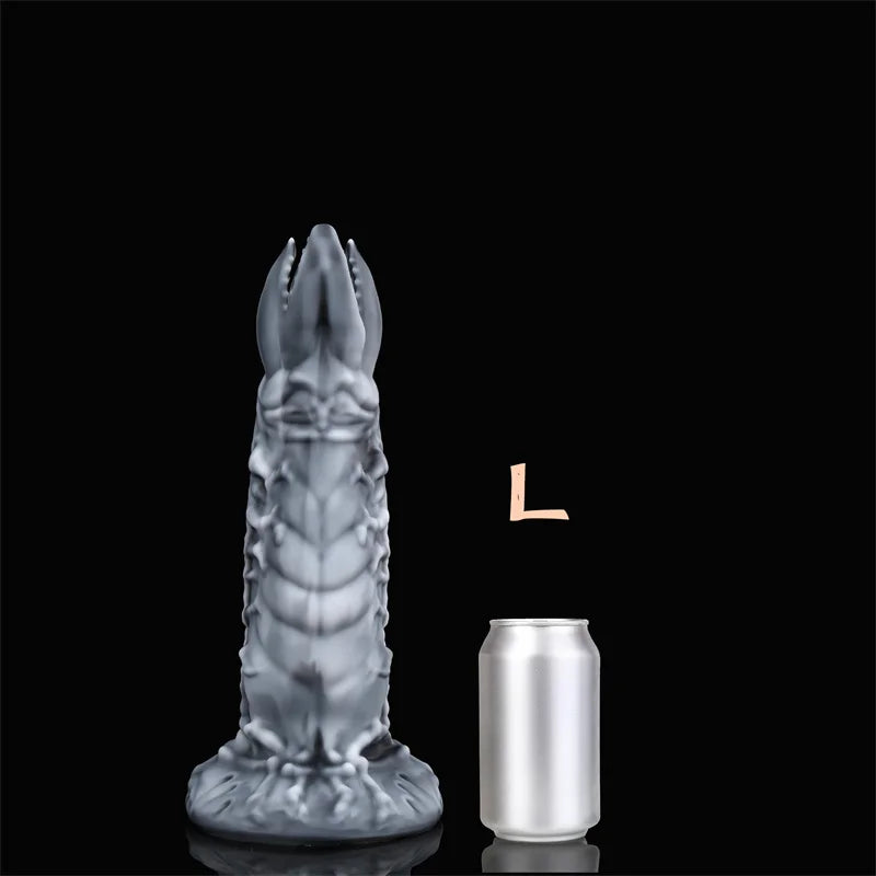 Ovipositor Dildo Anal Sex Toy FOR Women Enlarger Buttplug Masturbation Cup Lay Eggs Silicone Plug