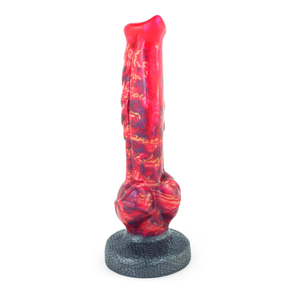 ASHBURN Thick Scales Knot STALLION  DILDO