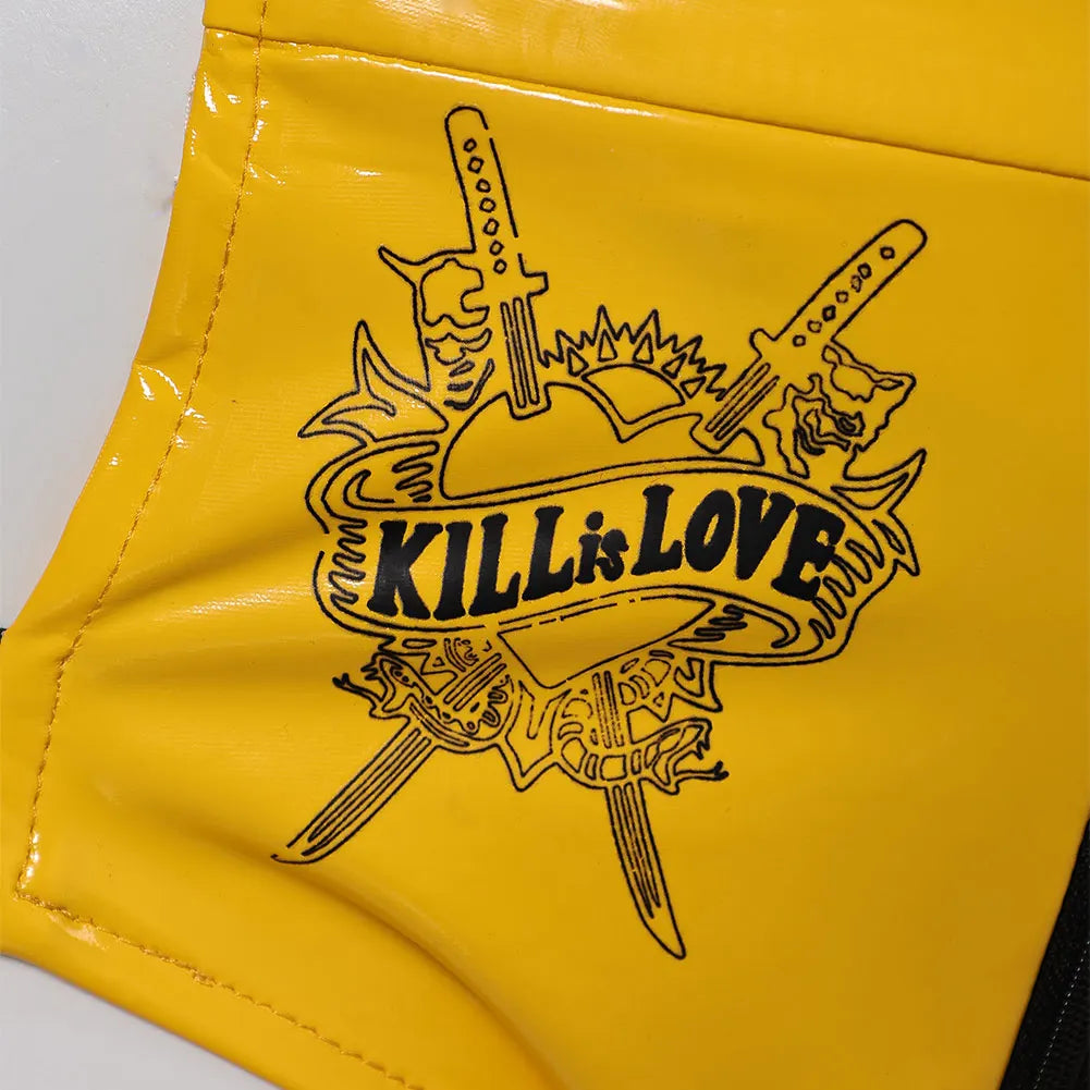 2003 Movie Kill Cosplay Bill Costume Disguise The Bride Cosplay Fantasy Sexy Lingerie Set Clothing Women Roleplay