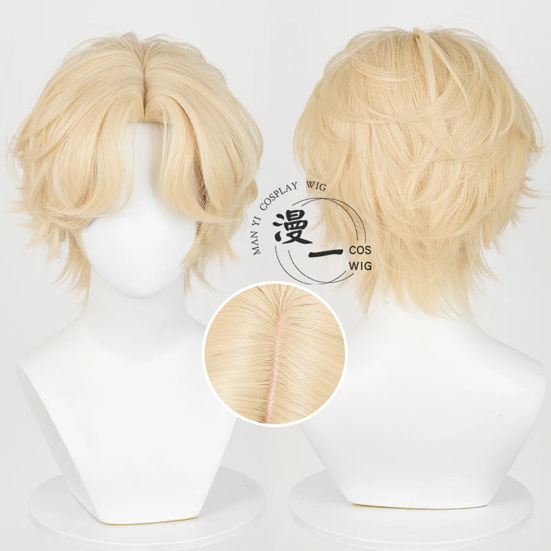 Alien Stage Luka Cosplay Costume Wig Top Pants Anime Idol Cosplay Role Playing Party Suit Mens Fancy Halloween Carnival Outfit