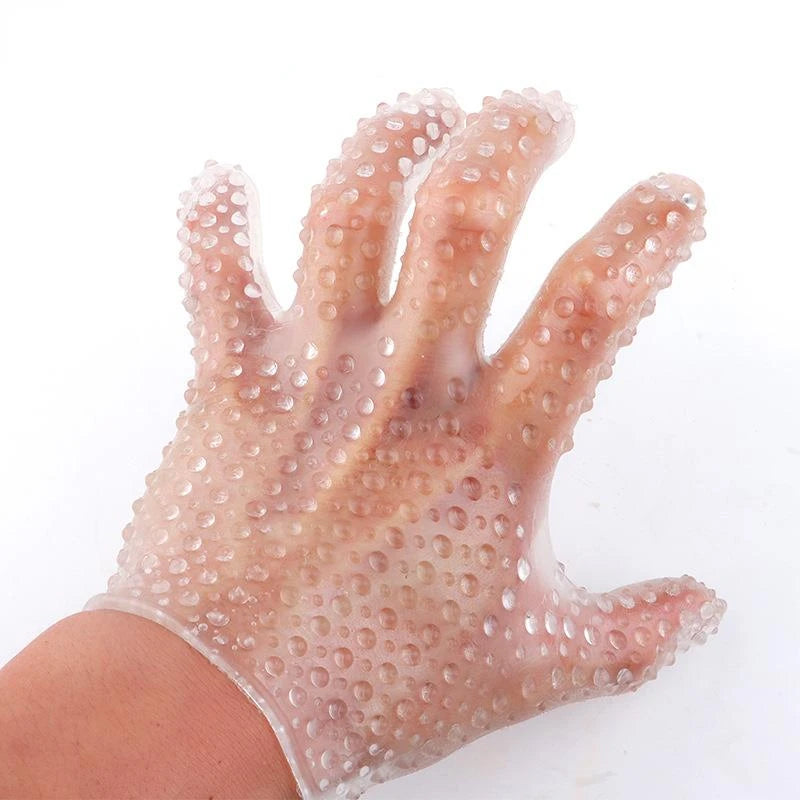 Soft Gloves Masturbation Spike Spots Gloves for Unisex Finger Sex Toys for Couples Male Masturbator EroticToy Sex Tool for You