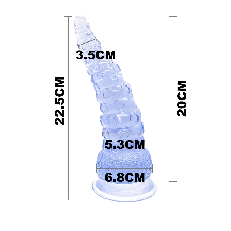 ROUGH BEAST Colorful Octopus Tentacle Vac u Lock Attachment for Men and Women with Masturbation Device Anal Plug Sex Products
