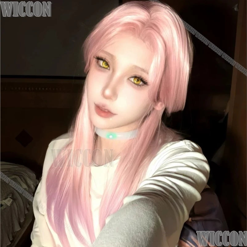 Alien Stage Anime Cosplay Luka Till Ivan Mizi Sua Hyuna Prop Choker Neck Ring Green / Red Light Women Men Roleplay Customized