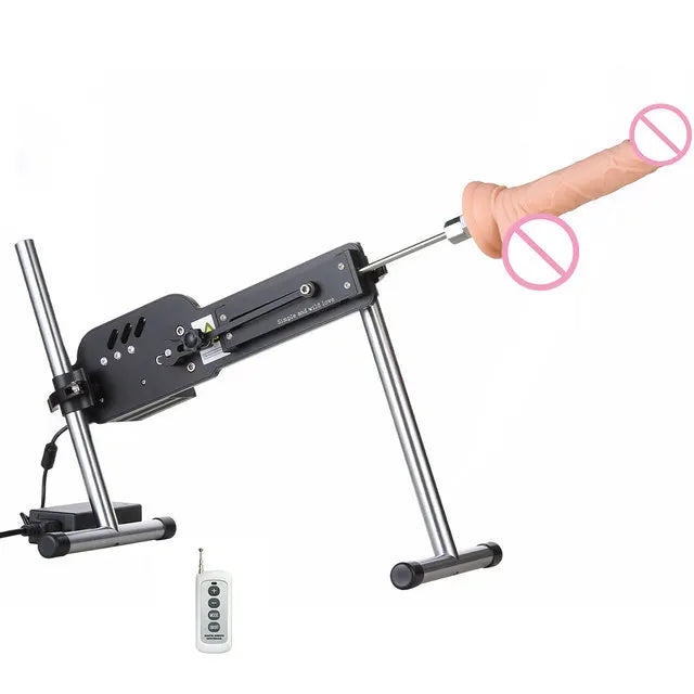 FREDOUCH Upgrade Sex Machine with Remote Control Super Silent Ultra Adjustable Vac u Lock 30db 120W love machine with free big d