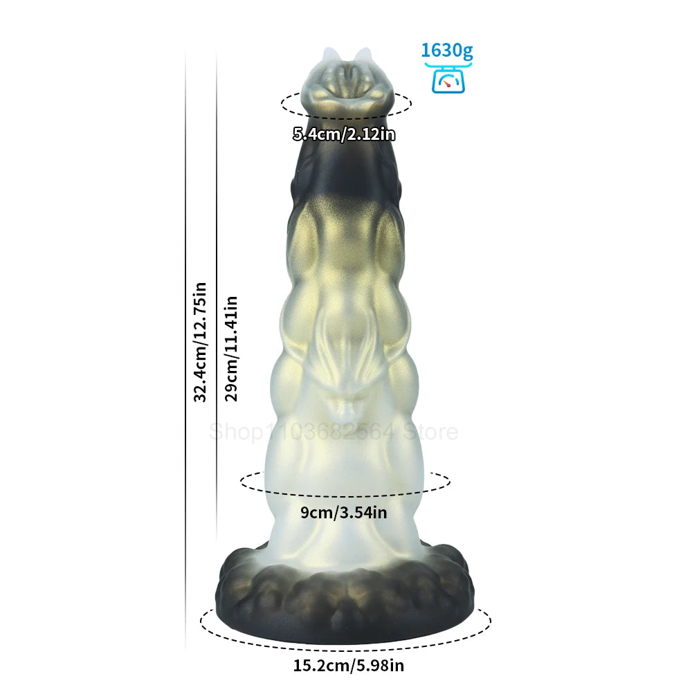 Monster Anal Plug Dildo With Suction Cup Silicone Alien Anal Plug Huge Anal Dildos for Men Women Big Butt Plug Anal Sex Toys 18+
