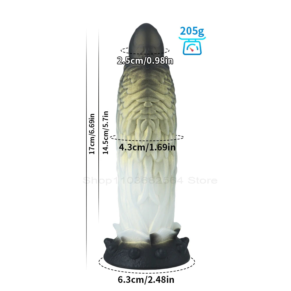 Monster Anal Plug Dildo With Suction Cup Silicone Alien Anal Plug Huge Anal Dildos for Men Women Big Butt Plug Anal Sex Toys 18+