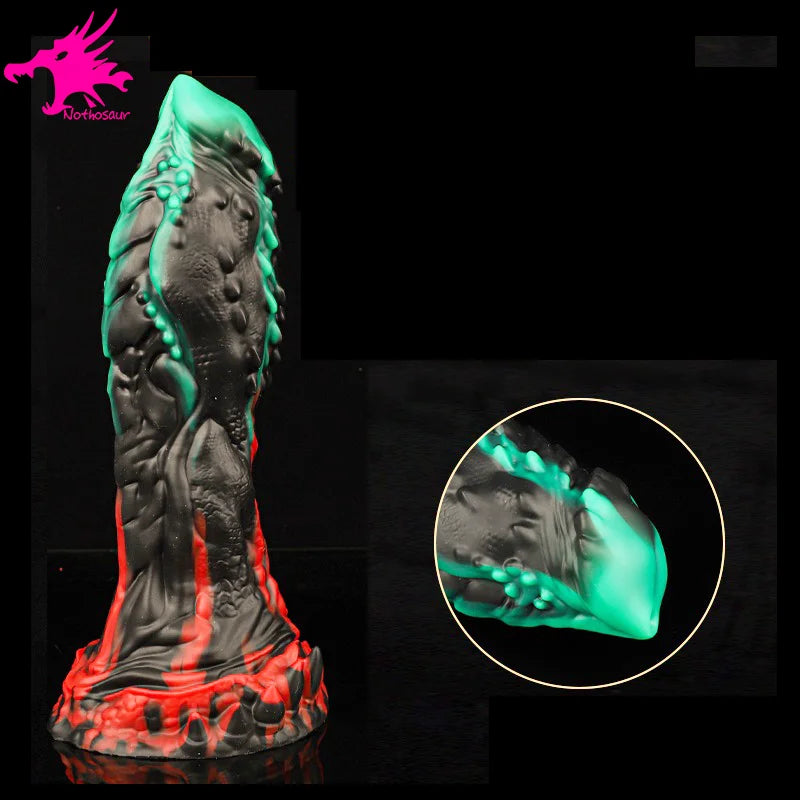 Nothosaur OPALEYE II Penis Dildo Monster Dragon Dildo Suction Cup Adult Sex Toy Dog Dilldo Masturbators Sexy Anal Plug
