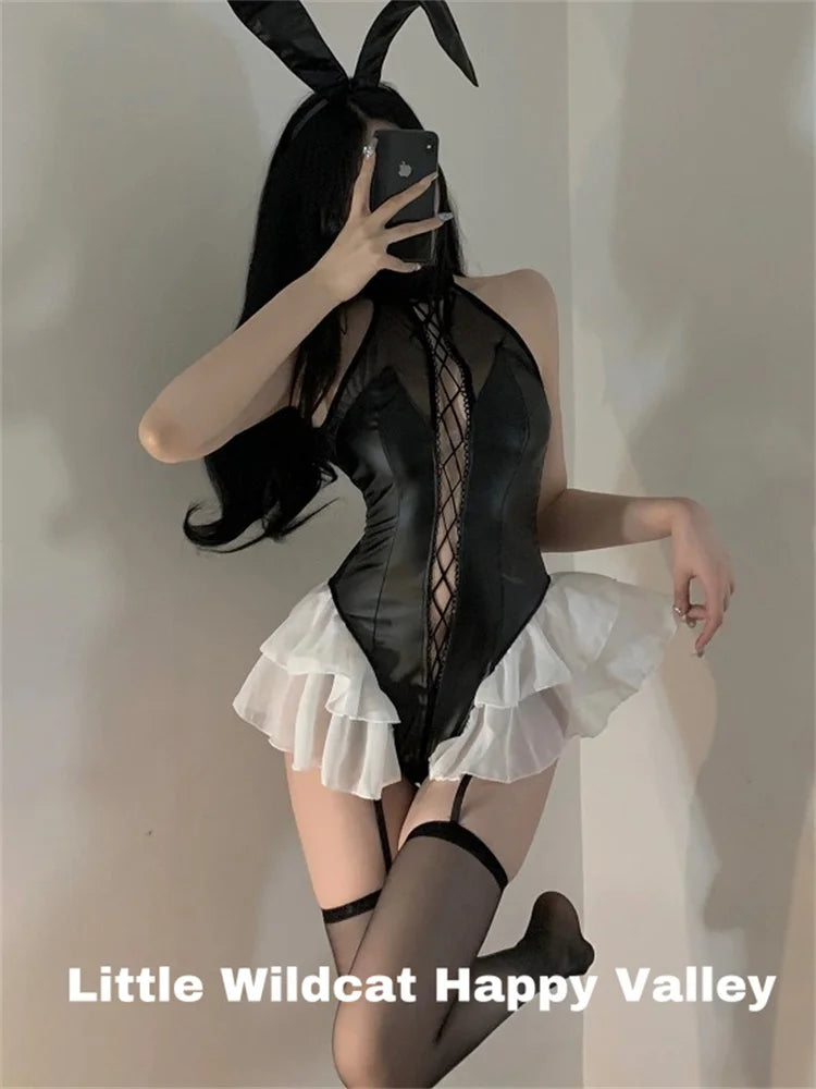 Exotic Apparel Lingerie Cosplay Sexy Kawaii Sexy Costume Teacher Office Lady Roleplay Uniform Transparent Shirt OL Secretary