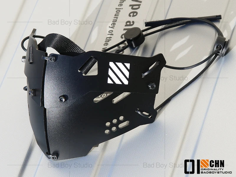 Game Cyberpunk Cosplay Mask  Accessories Women Sci-fi mechanical mechs Mask Hand Armor Cosplay Props Halloween