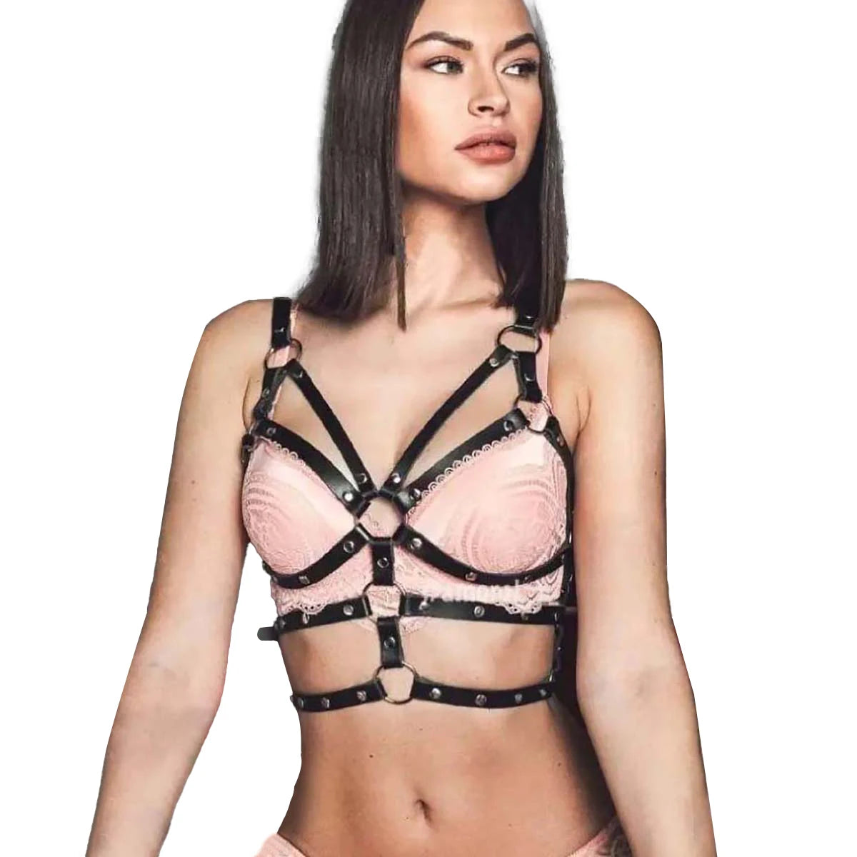 Women Sexy Harness Belt Chest Harness Bondage Harness Leather Lingerie Suspenders Women Fetish Clothing Exotic Accessories