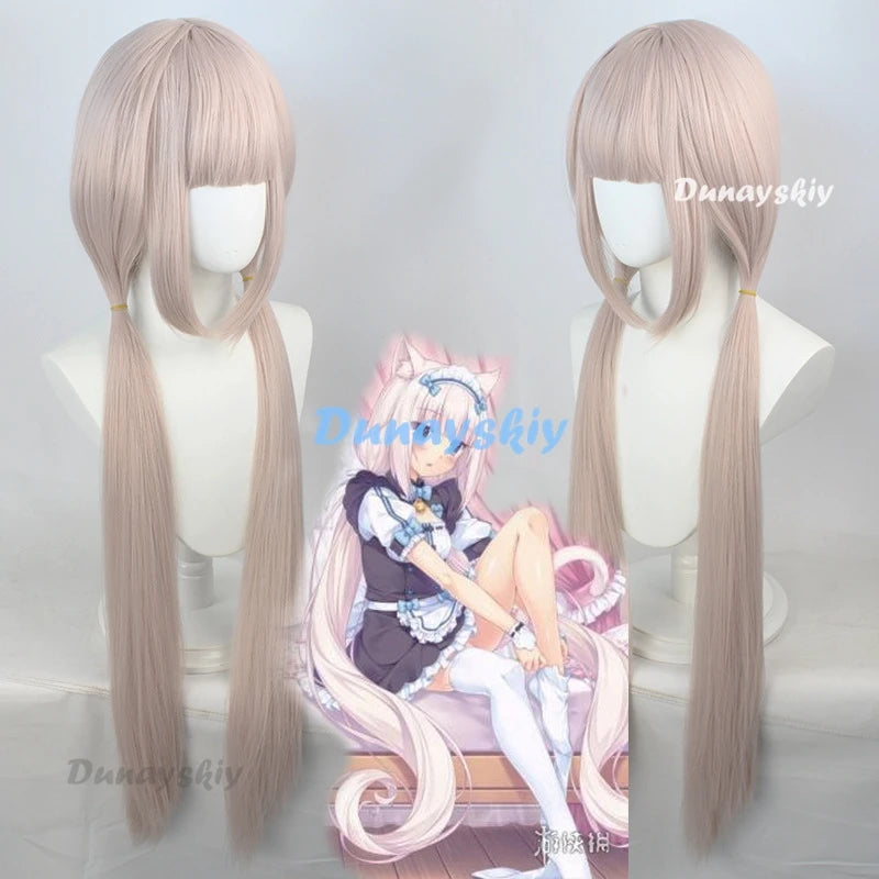 Vanilla Cosplay Costume In Stock Maid Dress Maid Outfit NEKOPARA Chocola Vanilla OVA Maid Game Uniform Cat Neko Girl Women