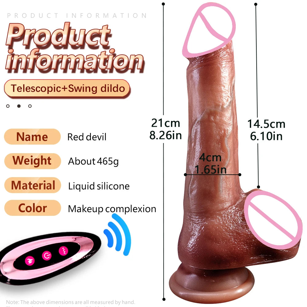 Huge Soft VIBRATING  Heating Realistic RELIC