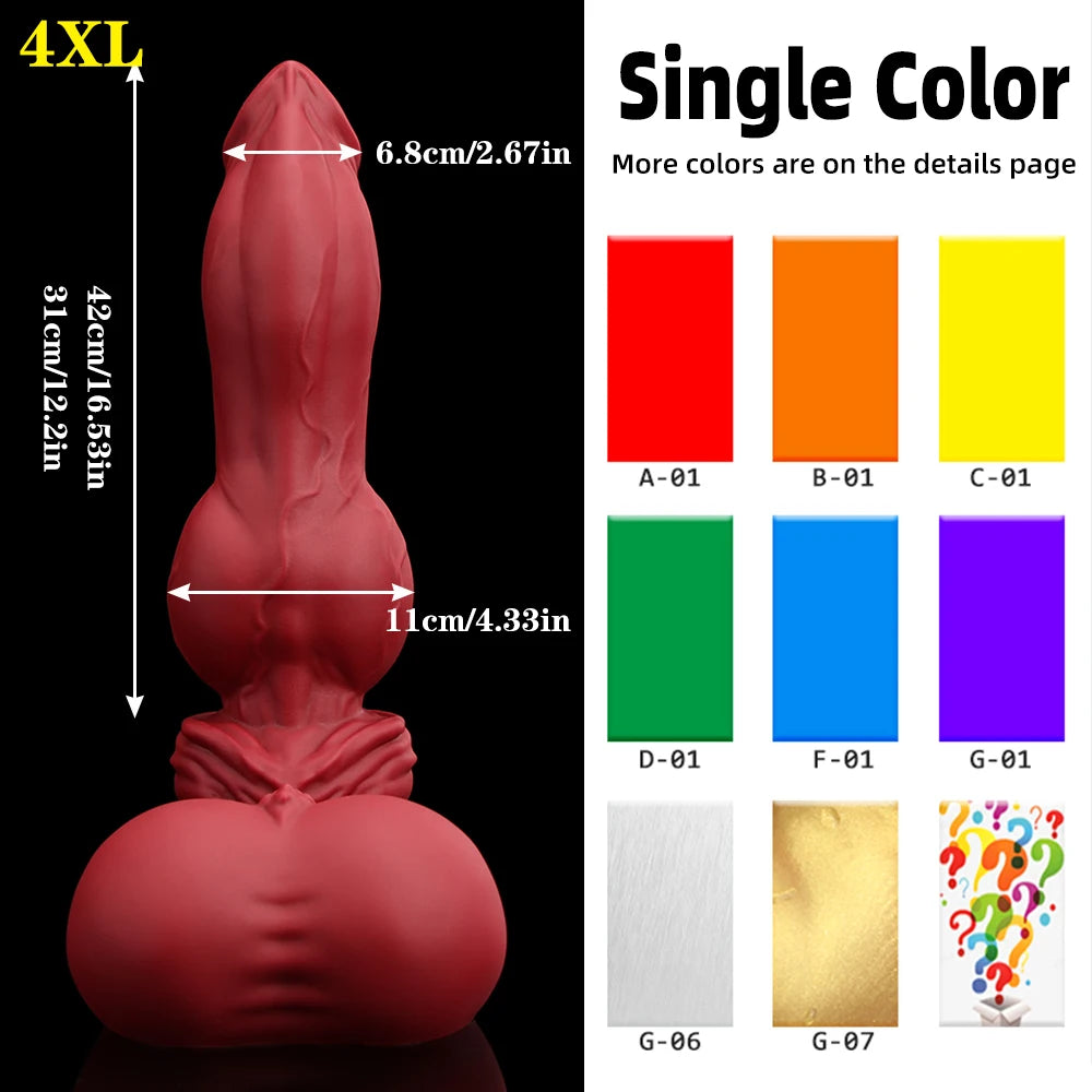 GRAEMEN Giant Knot relic Silicone S-XL 14.9 IN