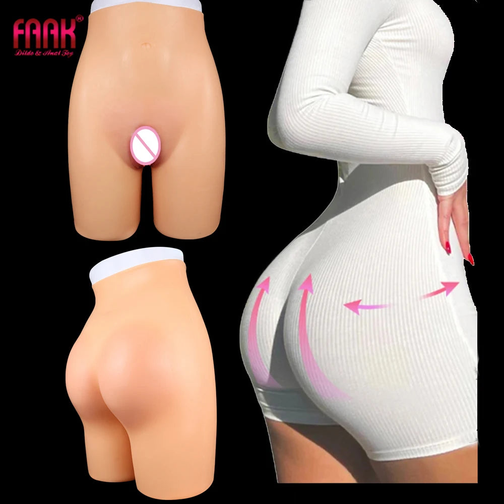 ASHBURN VOID SKIN: HEXED CURVE – Fake Vagina Panty with Booty + Hip Enhancement